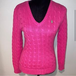 Pink Ralph Lauren Sweater ⭐️